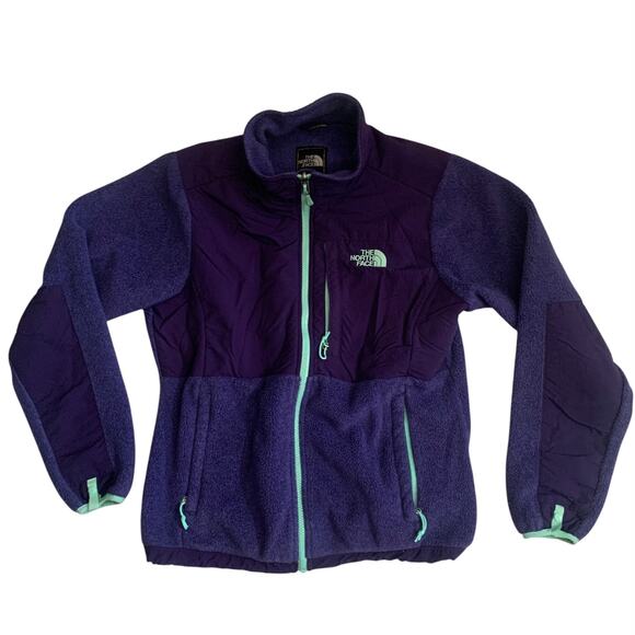 The North Face Women's Size M Denali Fleece Full Zip Purple Polartic Jacket - Picture 2 of 16